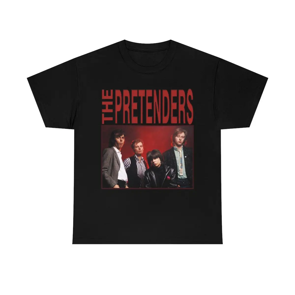 The Pretenders T Shirt Musician Heavy Cotton Best Seller