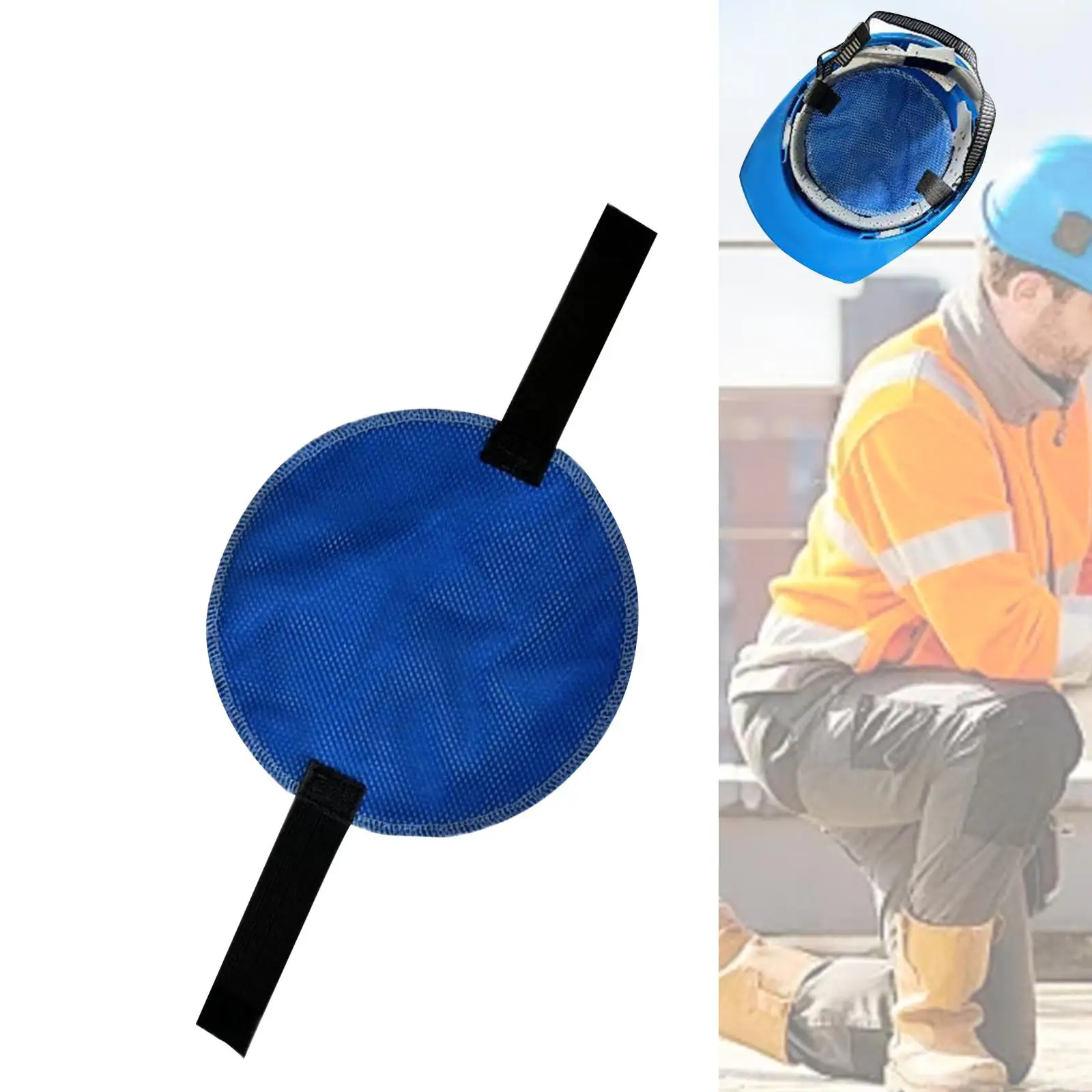 Cooling Hard Hat Pad Evaporative Pva Breathable Sweatband Hard Hat Liner Sweat Absorber for Construction Outdoor Works Men Woman