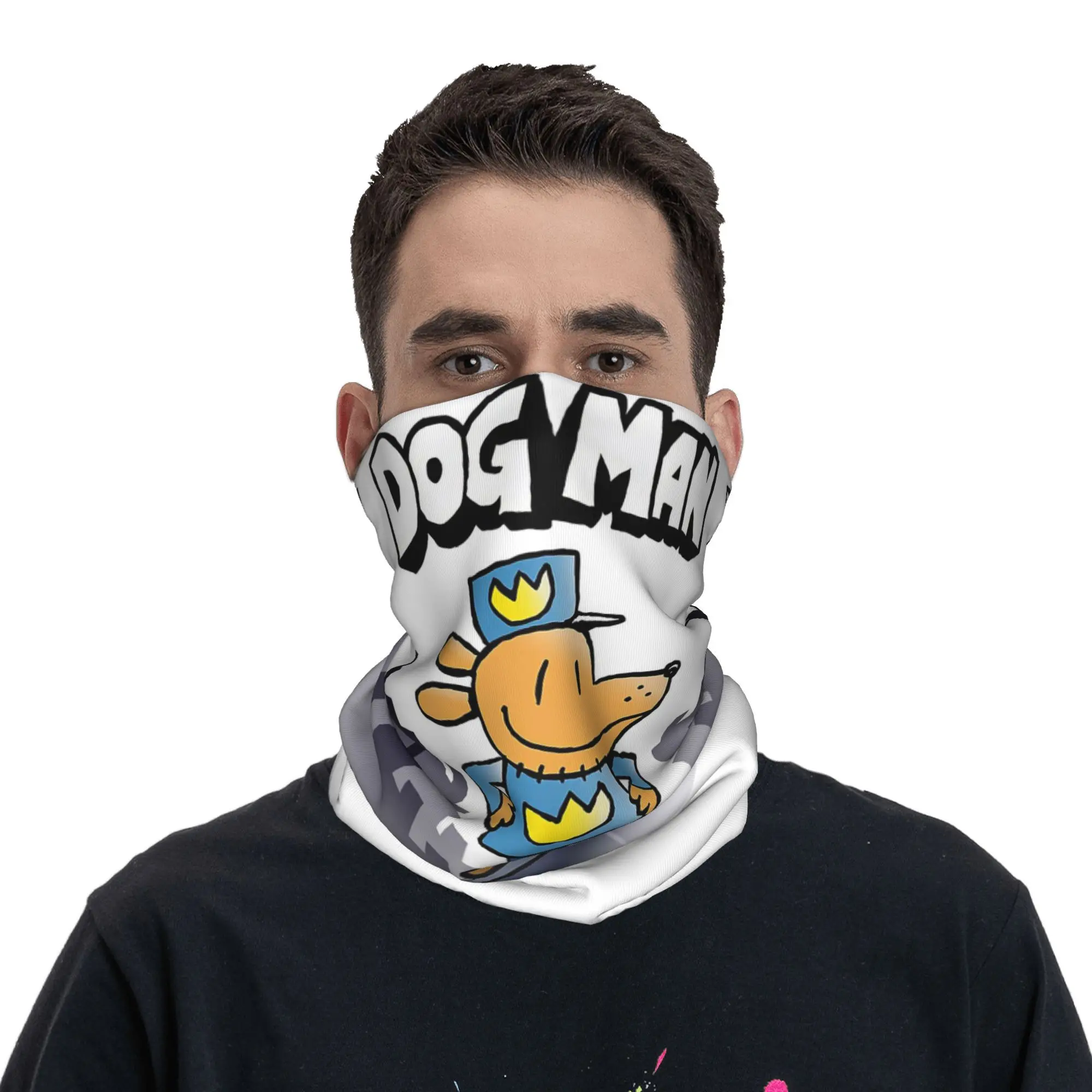 Perro hombre lindo mascota Bandana cuello polaina impreso envoltura bufanda multiusos ciclismo bufanda senderismo pesca Unisex adulto transpirable