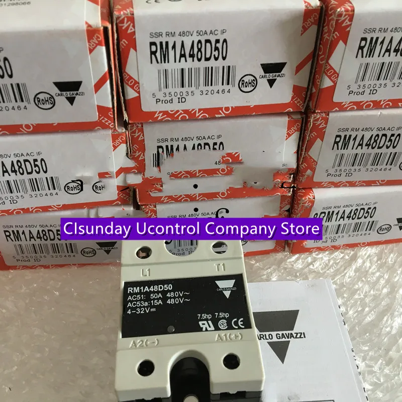 

New original carlo Relay RM1A48D50 RM1A48D50S18 RM1A48D100