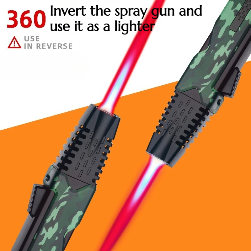 

High-temperature Inverted Spray Gun Convenientr Outdoor Camping Barbecuing Baking Household Use Cigar Lighter Accessories