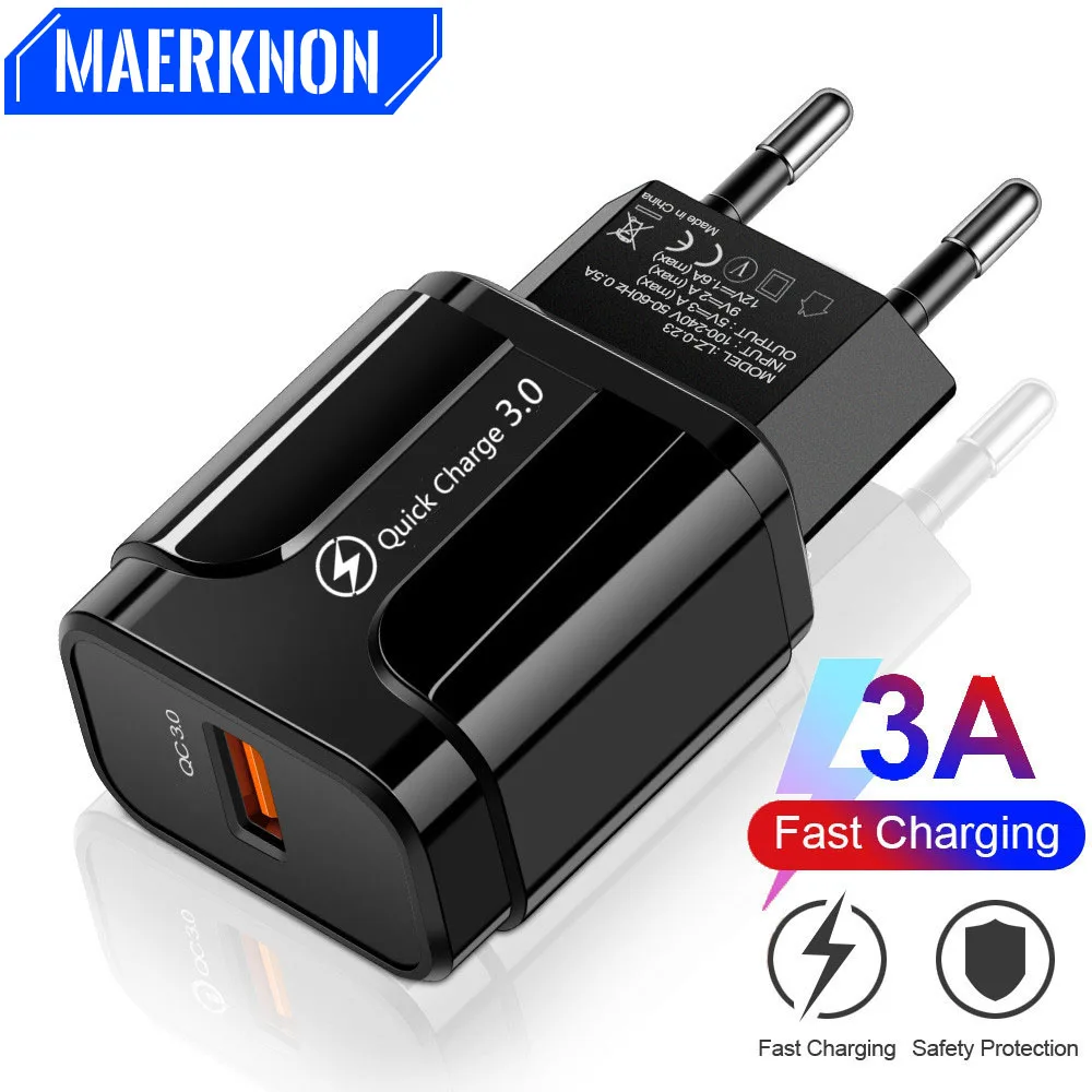 Быстрая зарядка 3,0, 4,0, 5 В, 3 А, зарядное устройство Usb для iPhone, Xiaomi, Samsung S20, планшеты, универсальное быстрое зарядное устройство qc3.0, зарядные устройства для мобильных телефонов