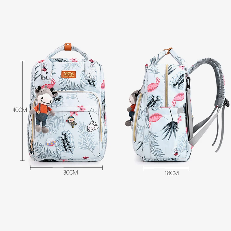 Multi-function Bbay Diaper Bag Backpack Maternity Bag Waterproof Mummy Nappy Bags Portable Travel Travel Backpack For Baby Care