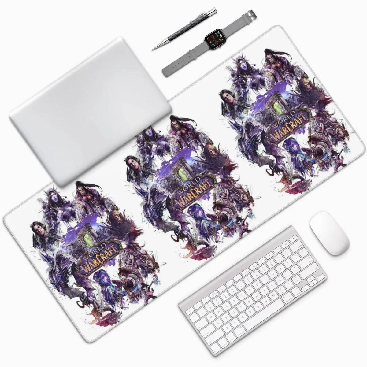 

World Of Warcraft Role-playing Games Large Mouse Pad Computer Keyboard Mouse Mat Gaming Desk Mat Office Accessories Table Mats
