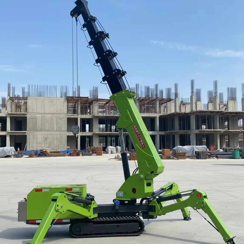 Customized Multi Functional Hydraulic Small Spider Crane Telescopic Boom Spider Crane Lifting Cranes  Mini Hydraulic Lifter