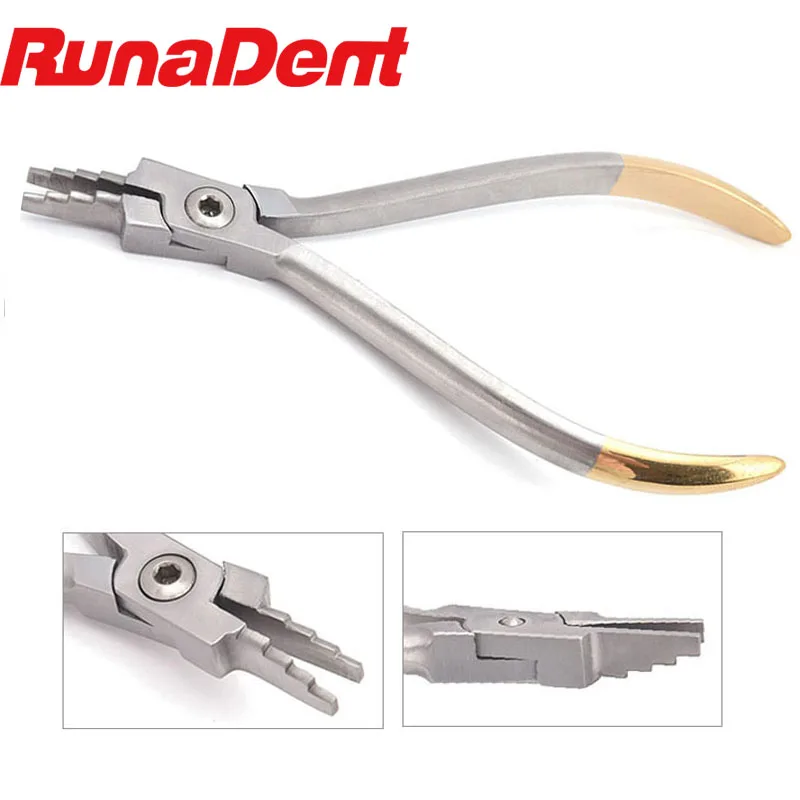 Dental Orthodontic Plier  Loop Forming Wire Pliers Nance Plier Instrument Stainless Steel 0.7mm