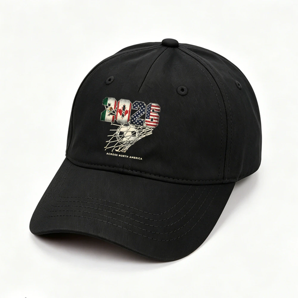 2026 North America Soccer Baseball Cap Mexico Canada USA Flags Football Fan Casual Adjustable Dad Hat Gift
