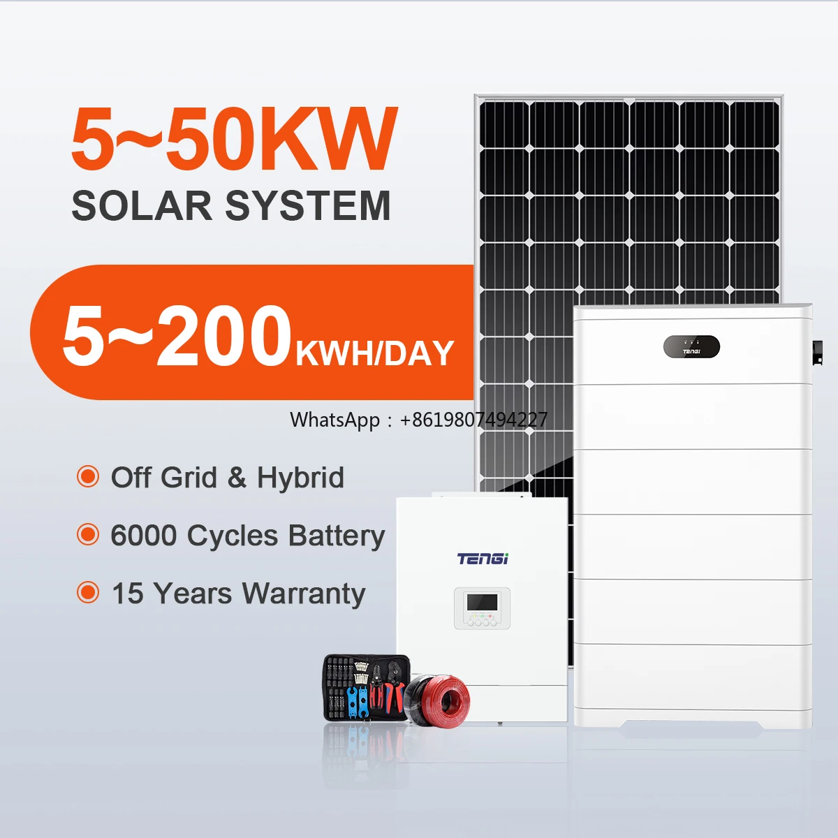 High Voltage 5kwh 15kwh 20kwh 30kwh Solar Energy Storage Backup Generator Power Home Inverter Battery for Home Solar Sysstem