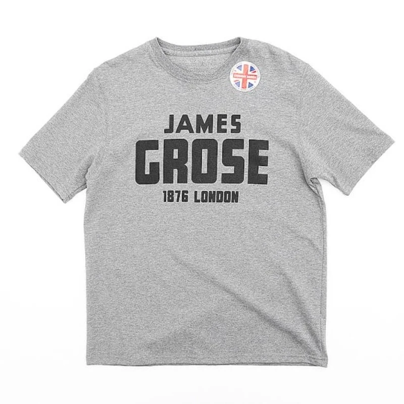

Summer AMES GROSE JG LOGO T-SHIRT, British short-sleeved T-shirt, loose, comfortable and trendy