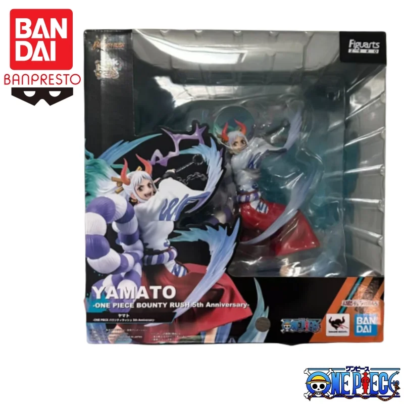 

In Stock Bandai Original Figuarts One Piece Yamato Action Figure Model Doll Brand New Boxed Anime Characters Toys Model Garage
