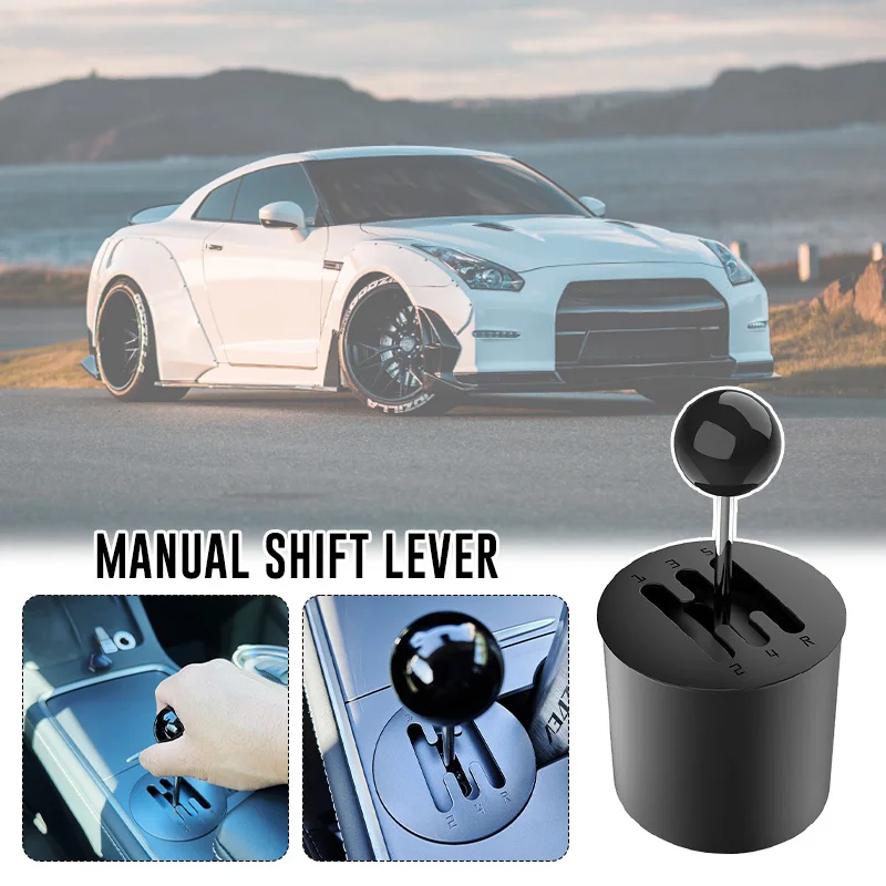 Gear Shift Rocker Decompression Toy For Tesla Model 3/Y Manual Shift Lever Decoration Creative Car Interior Modified Accessories