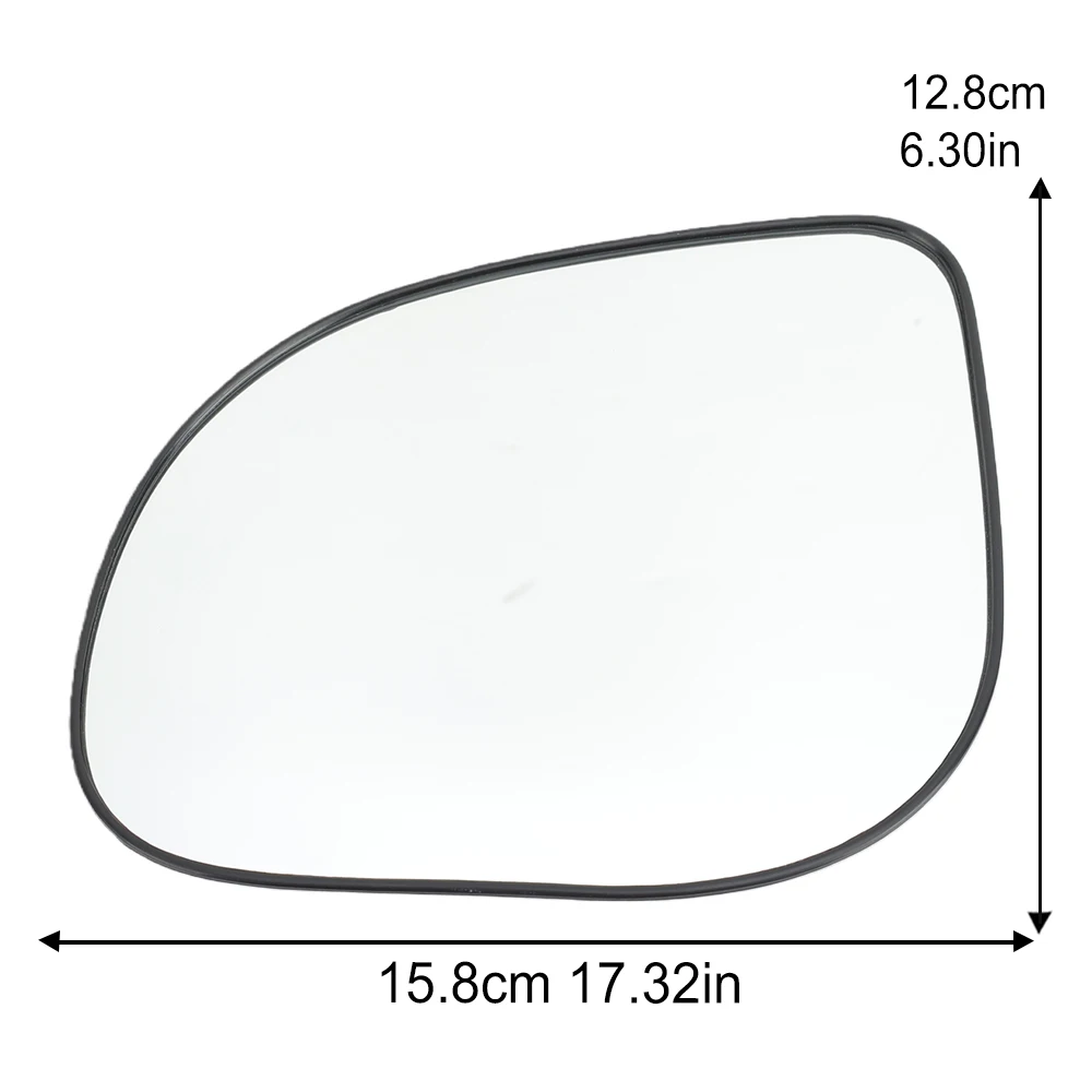 مرآة الرؤية الخلفية زجاج عدسة لشركة هيونداي I10 2011-2013 ل I20 MK1 2008-2013 بدون ساخنة الجانب مرآة زجاجية عدسة اكسسوارات السيارات #2