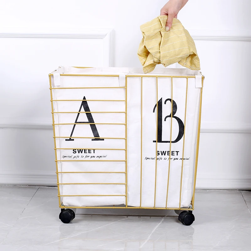 Dirty Clothes Baskets Can Be Classified Into Storage Baskets for Clothes, Wrought Iron Clothing Toy Storage Baskets Furniture