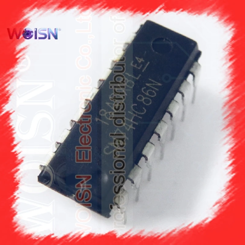 1pcs-20pcs DIP-14 74HC86 SN74HC86N