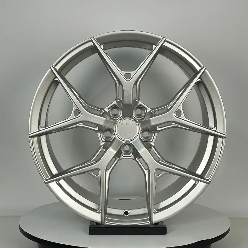 26 Style Silver 17 18 19 20 22 24 Inch Concave Custom Forged Wheels For Mustang For Nissan For Volkswagen Golf GTI MK4 MK5 MK7 5