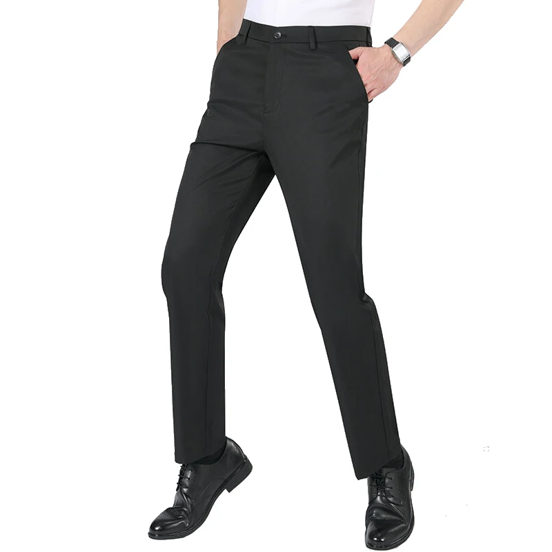 Spring Summer Men's Golf Dress Pants Work Business Casual Comfy Trousers Slacks Quick Dry Lightweight Wrinkle Free 4 Pockets