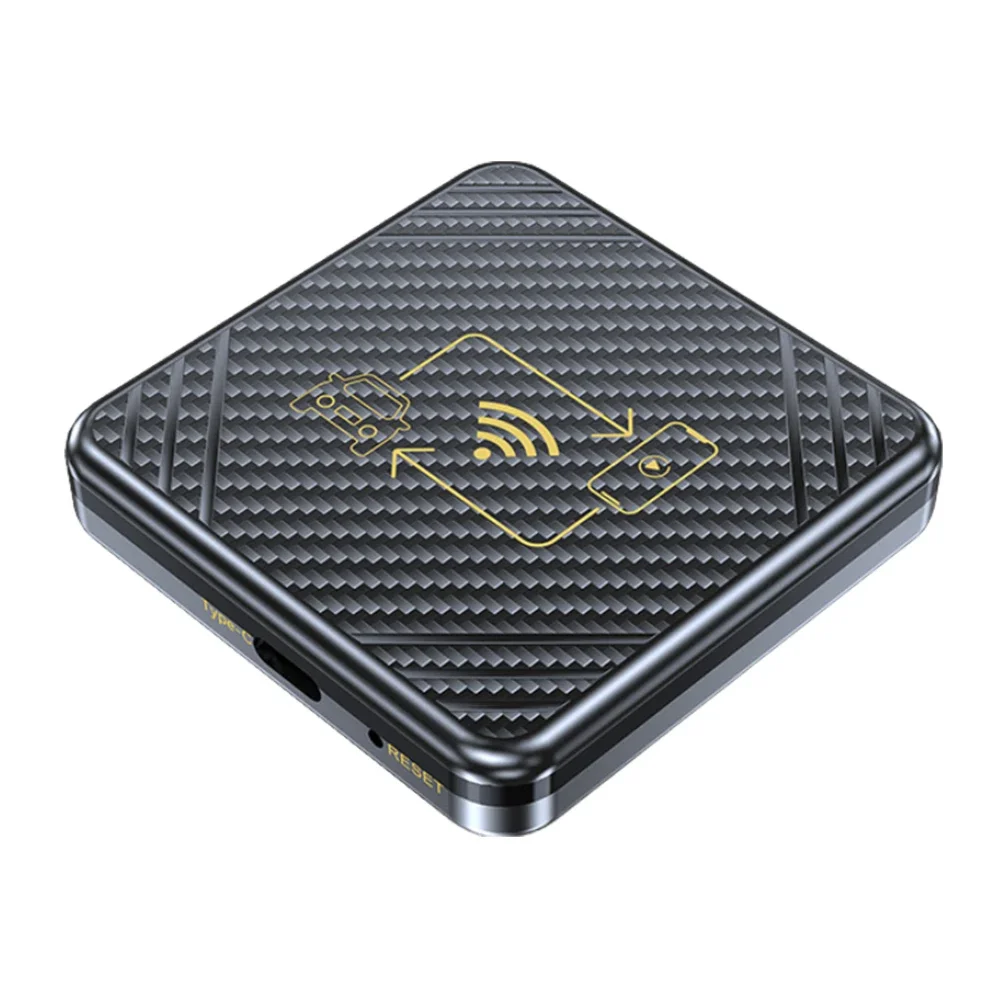 

Wireless CarPlay Android Auto Box Mini Adapter Auto Connect Dongle WiFi BT Voice Control for Wired CarPlay and Android Auto Cars