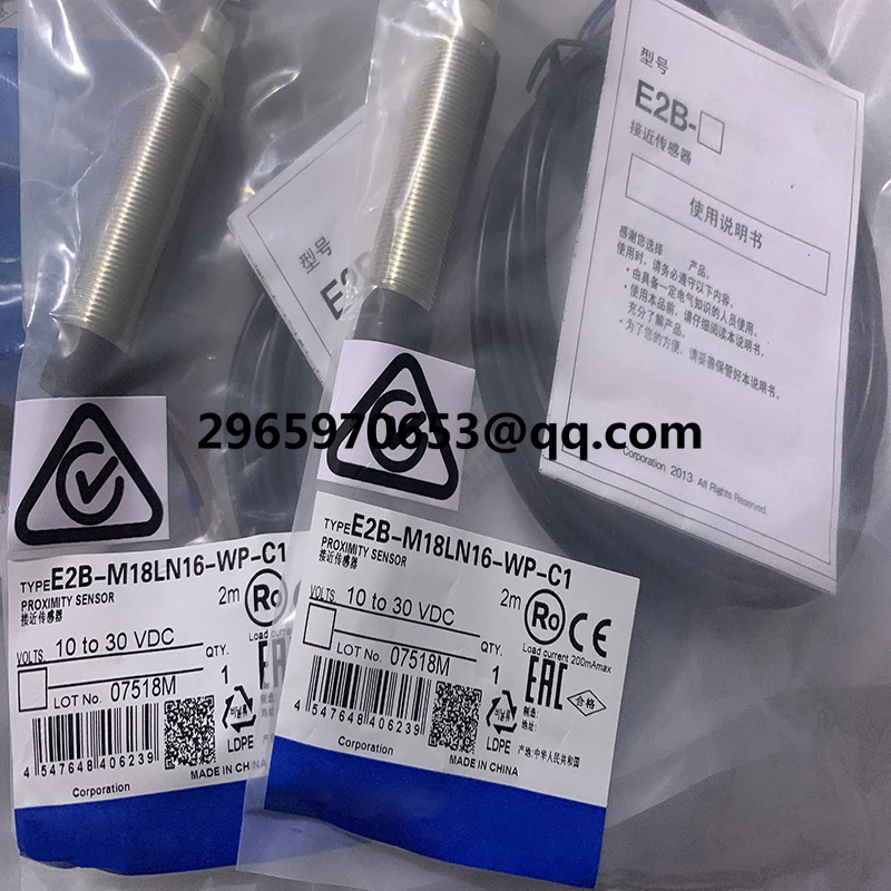 Proximity switch E2B-M18LS08-WP-B2 E2B-M18LN16-WP-C2 E2B-M18LN10-WZ-C2 E2B-M18KS08-WP-C1 E2B-M18LN16-WP-B2 E2B-M18LN16-WP-B1