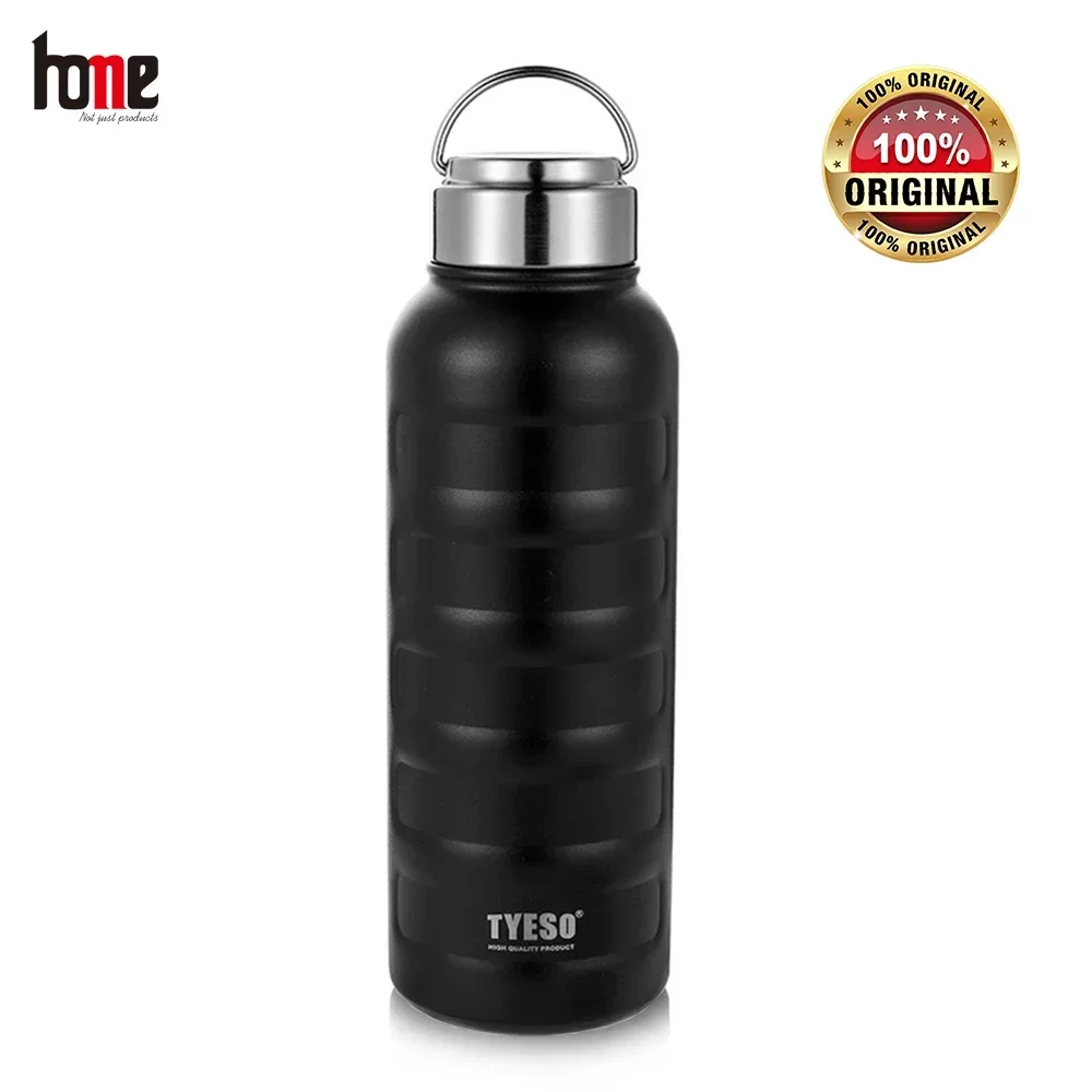 TYESO Cup Thermal Water Bottle Stainless Steel Thermos for Hot Coffee Vacuum Flasks Sport Tumbler Leakproof Outdoor Drinkware