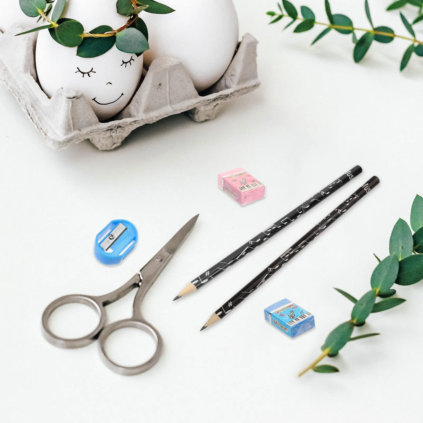 

36pcs Music Note Pencils Round Tip School Supplies Birthday Gifts for Students Christmas Bulk Lovely Pencils Office Handwriting