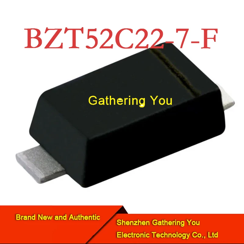 BZT52C22-7-F SODree Tension régulateur diode 500MW 22V tout neuf authentique
