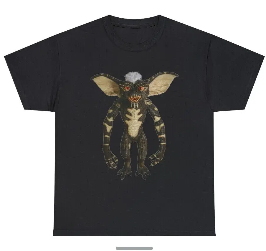 Черная хлопковая футболка в полоску в стиле ретро Черная хлопковая футболка в полоску в стиле ретро