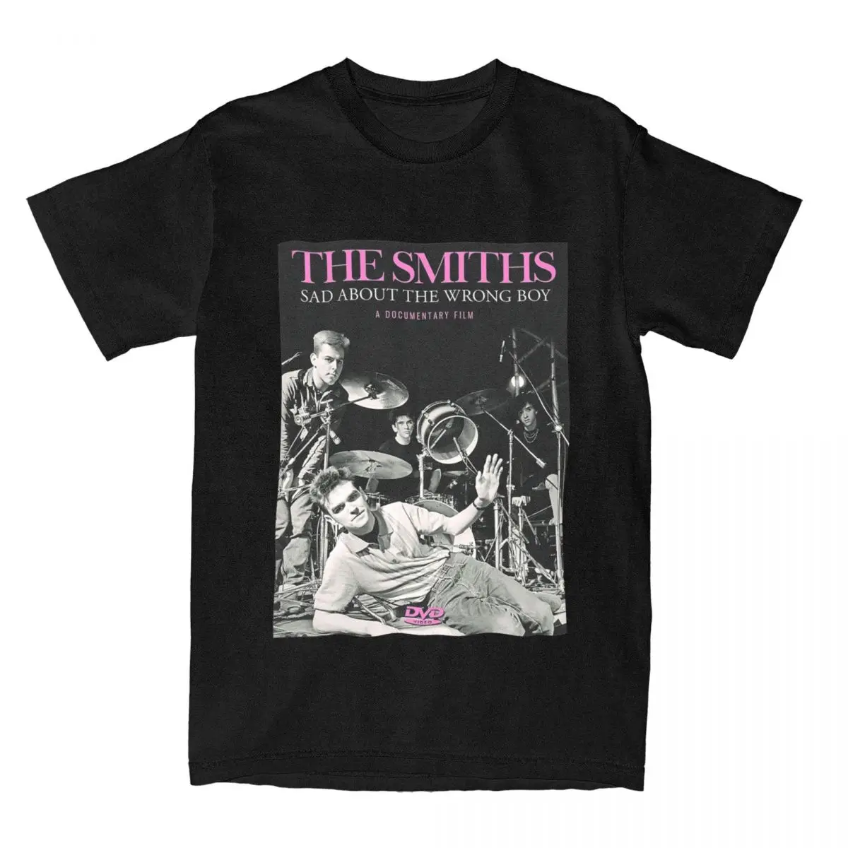 Men's The Smiths Sad About The Wrong Boy T Shirt Cotton Clothes Vintage Short Sleeve Round Collar Tee Shirt Big Size T-Shirt