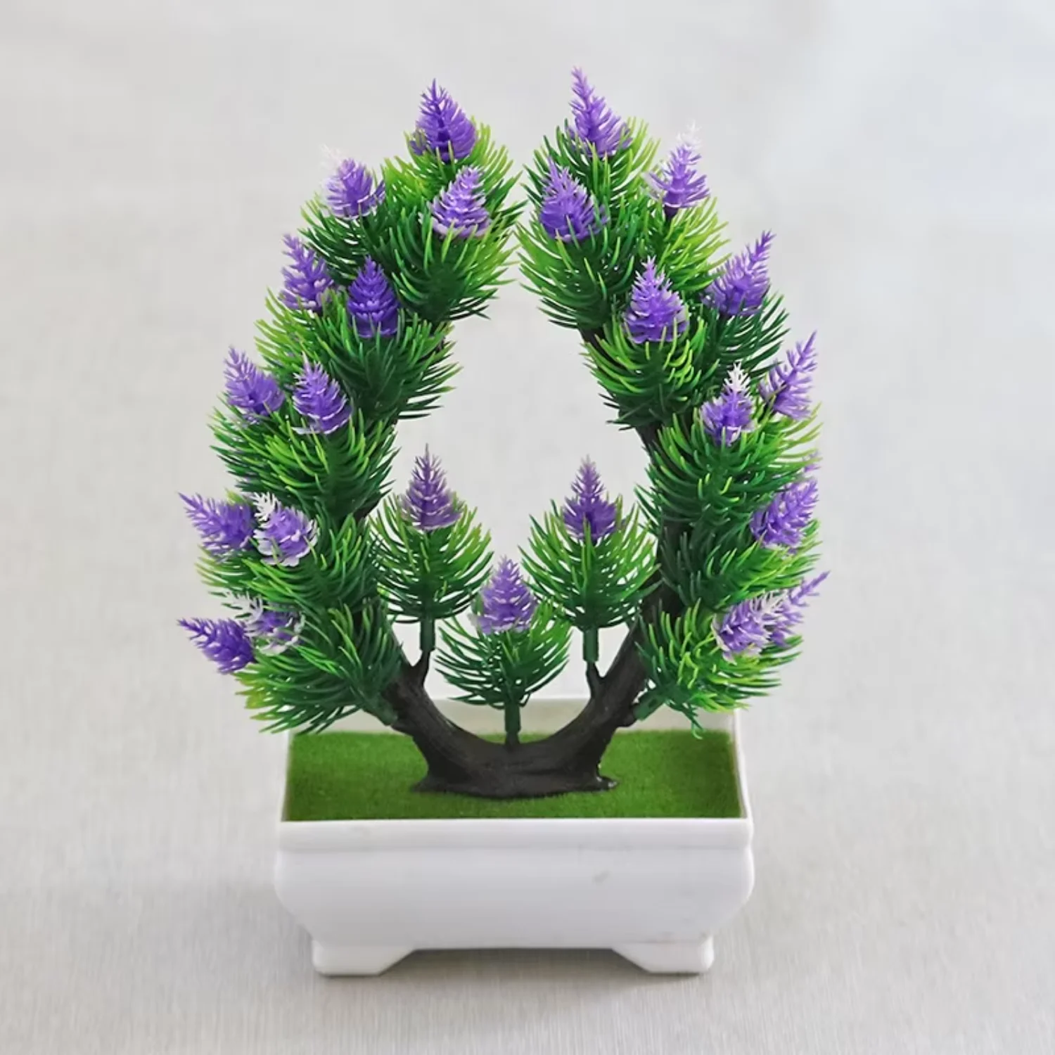 زهور صناعية إسكندنافية للديكور الداخلي - نباتات صناعية بوعاء لتزيين الغرفة والمكتب - شبكات شعر بأفكار الزهور المزيفة