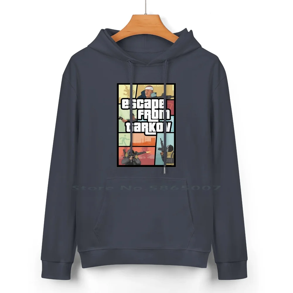 Escape From Tarkov-Style Pure Cotton Hoodie Sweater 24 Colors Maska 1sch Altyn Escape From Tarkov Killa Russia Akm Ak 47 M4 Fps