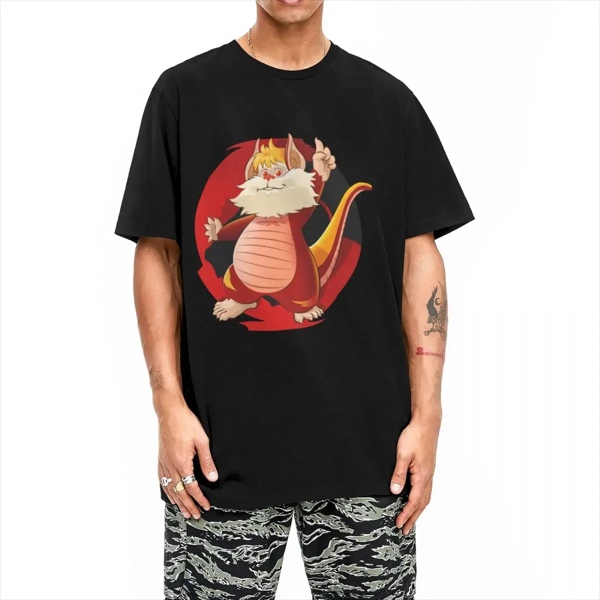 Snarf T-Shirt Men Women Thundercats Panthro 80s Retro Cartoon Cotton Tee Shirt Short Sleeve T Shirts New Arrival Clothing