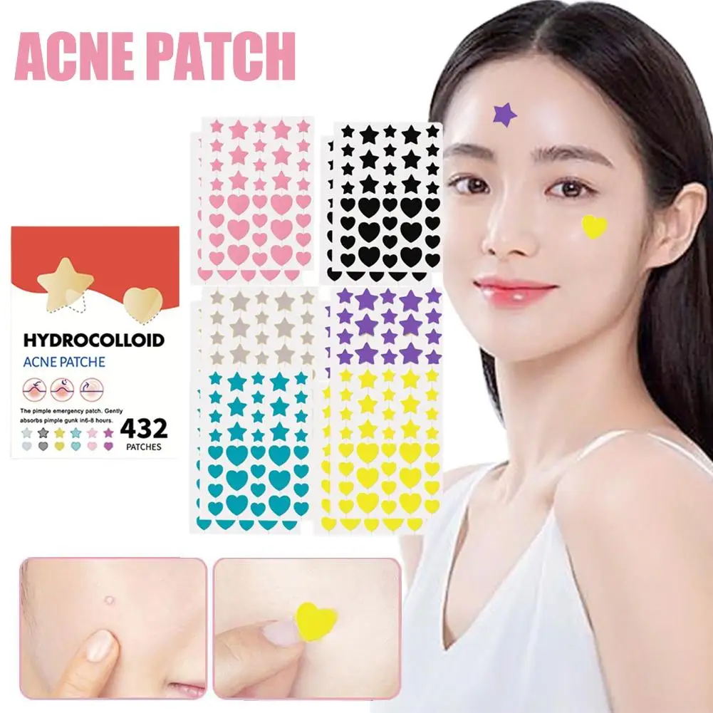 Large Size~Star Care Acne Patch Mild Does Not Stimulate Accessories Muscle Mouth Closed Improve Acne Acne Fade Acne W8L0