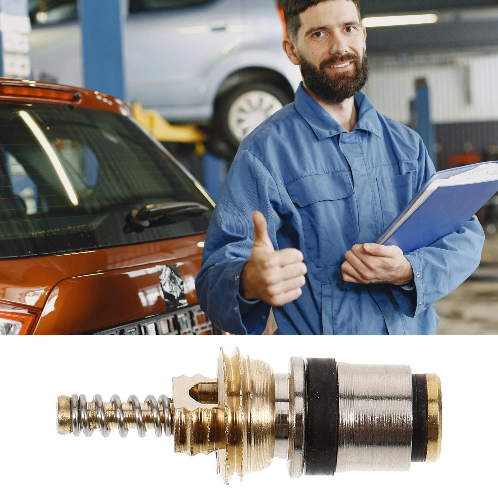 

Air Conditioner Valve Core Needle High Low Pressure AC Repair Kits R134a-3 Refrigeration Car Valve Cores Automotive AC Parts
