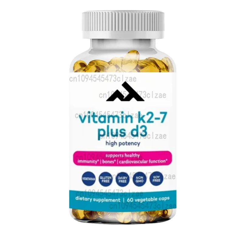 فيتامين K2-7 + D3 Elite – دعم متقدم للقلب والعظام والمناعة مع توفر حيوي معزز