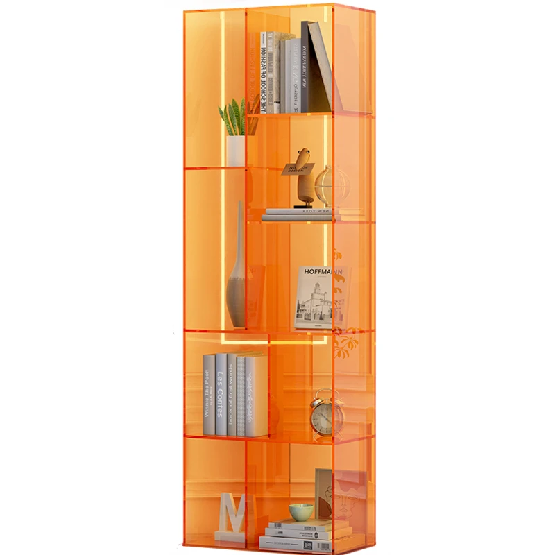 Multifuncional Display Cabinet for Living Room, Prateleira de plástico, Estante, Estética Quarto Móveis, Home Estante, Sala