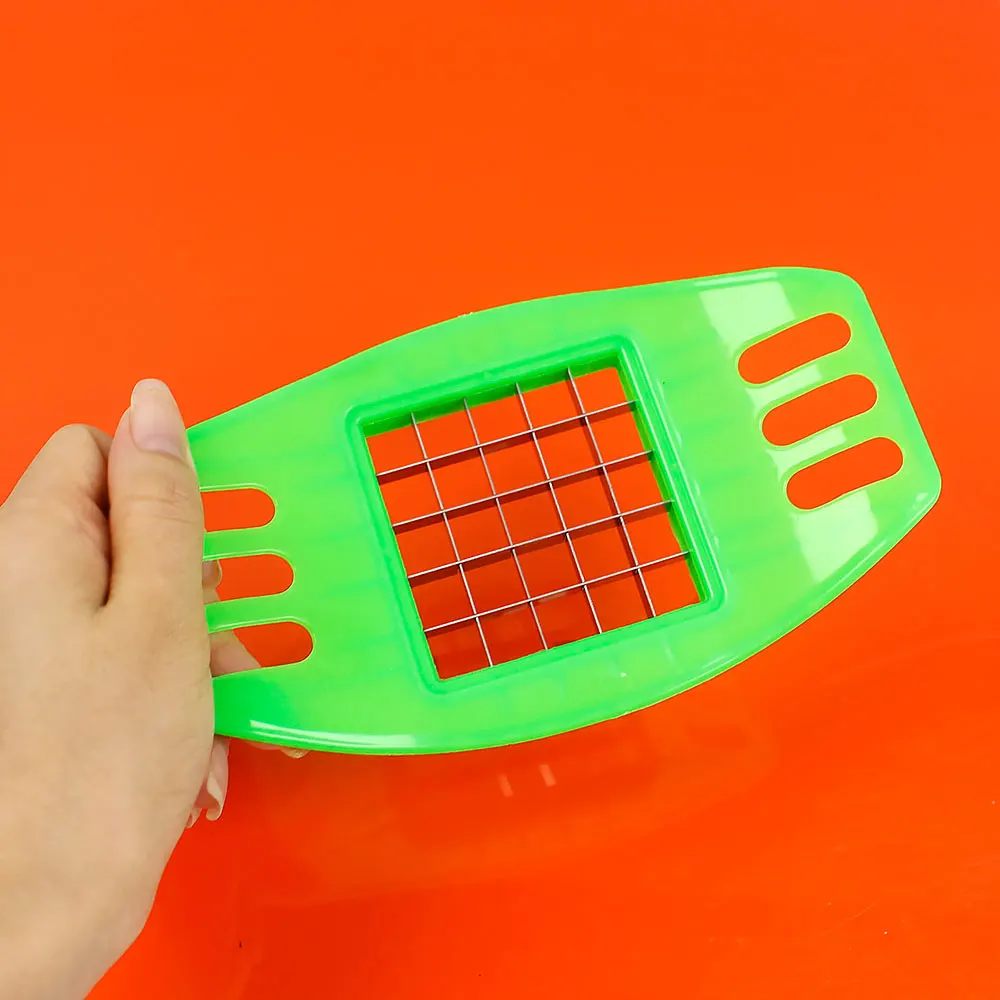 Silicone World Potato Slicer Multifunctional Kitchen Gadget Vegetable Cutter Chopper French Fry Making Tools Cutting Fries Tool