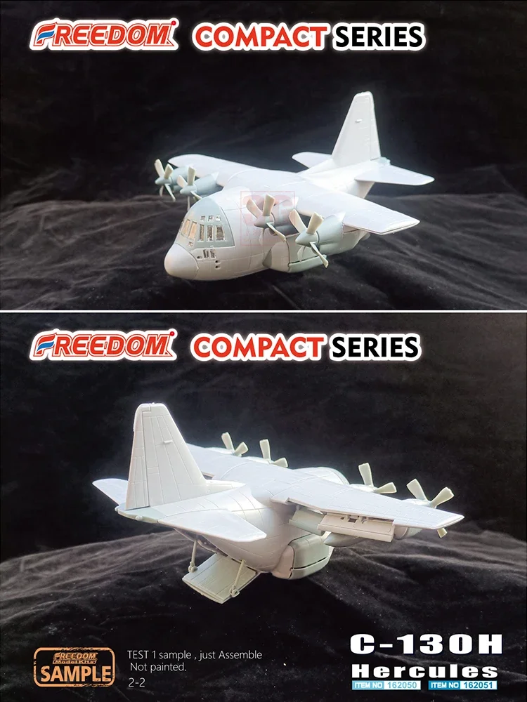 Freedom model Assembly kit 162051 USAF C-130H Hercules Compact Series