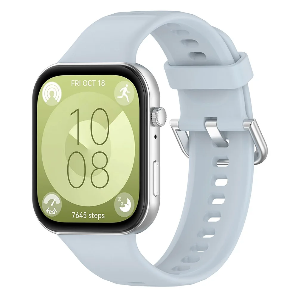 Silicone Watchband For Huawei Watch Fit 3 Fit3 Replacement Watch Strap For Huawei Watch Fit 4/Fit4 Pro Bracelet Correa