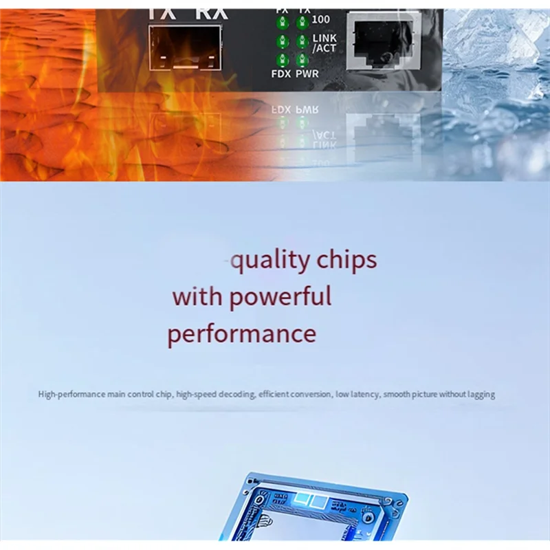 ABSY محول الوسائط الألياف SFP جيجابت إلى RJ45 جيجابت إيثرنت محول جهاز الإرسال والاستقبال LC وضع واحد ألياف واحدة 10/100/1000Mbps