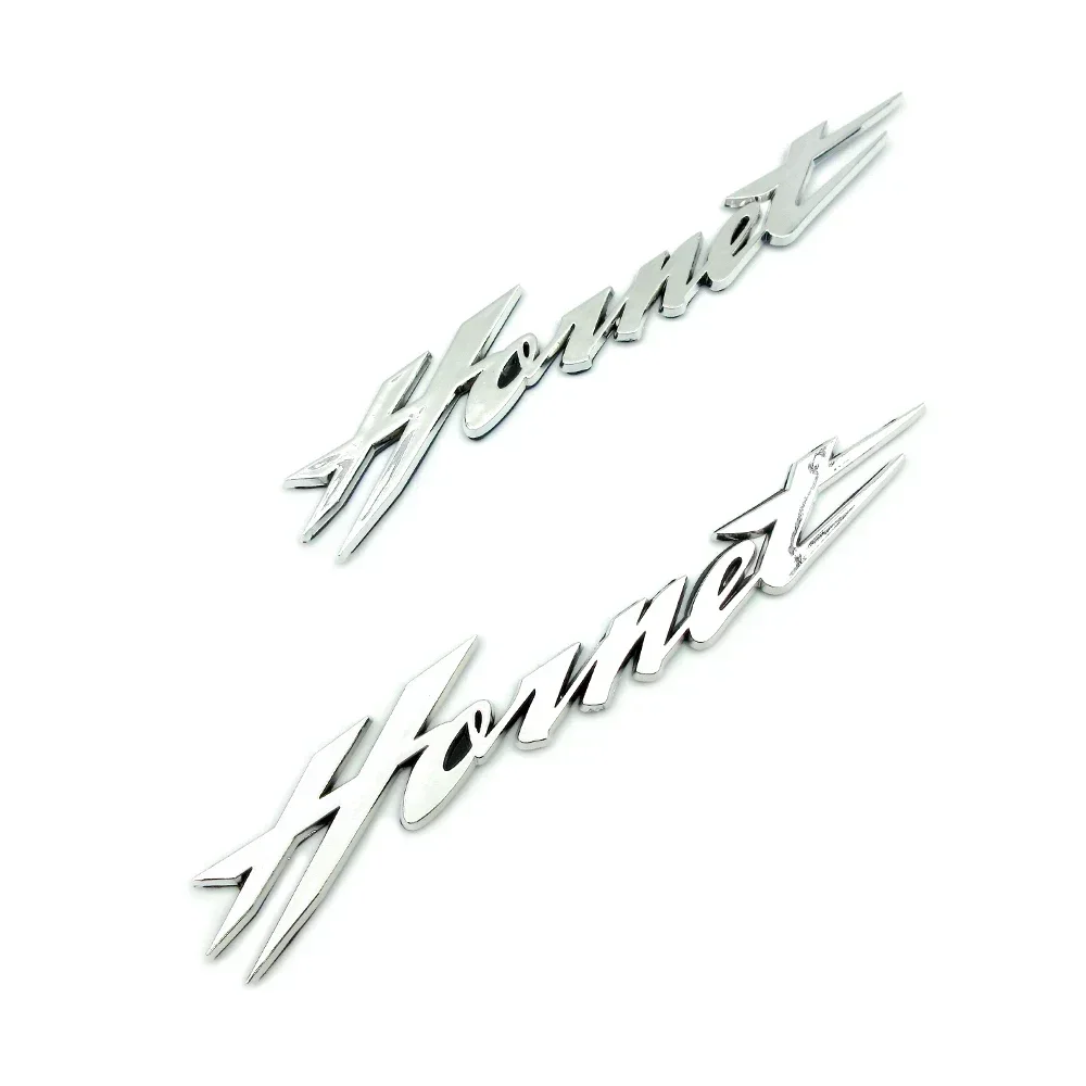 New Motor Chrome 3D Gas Fuel Tank Emblem Badge Decal Logo Symbol Mark Sticker For Honda Hornet 250 400 600 CB600F 599 900 CB900F