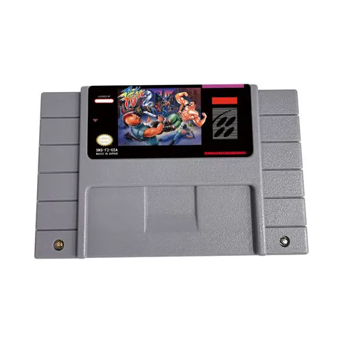 FINAL FIGHT 2 - Cartucho de juego de 16 bits versión EE. UU. para consola de juegos Nintendo SNES - Inglés