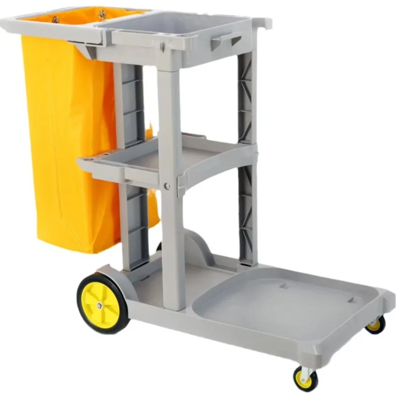 

Многофункциональная пластиковая тележка для общежития транспортных средств в ресторанах и отелях