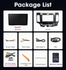 Pour MITSUBISHI LANCER 2007-2012 autoradio Navigation pour voiture lecteur vidéo multimédia Navigation 4G GPS Android 14 2K QLED écran 6