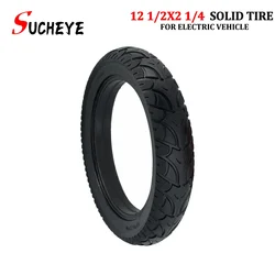 Electric vehicle tire 12 1/2x2 1/4 solid  57-203 pneumatic  12.5 inch