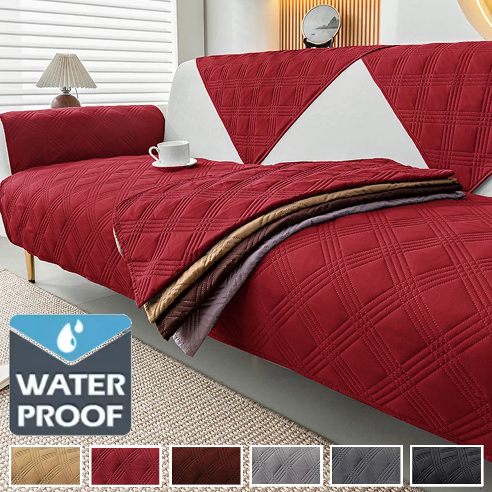 

NEW Plaid Non-Slip Sofa Seat Cover Universal Pets Kids Sofa Pad Anti-dirty Cats Dogs Couch Slipcover for Living Room Home Decor