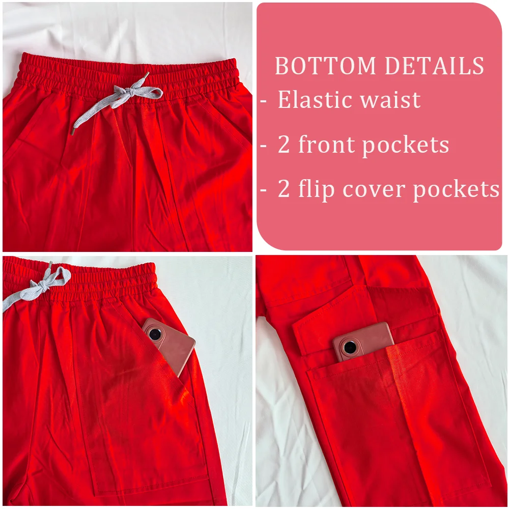 أسعار الجملة معاطف للأطباء والممرضات الدعك مجموعة الزي الطبي للنساء عداء ببطء مجموعة ملحقات المستشفى غرفة العمليات ملابس العمل الجراحية