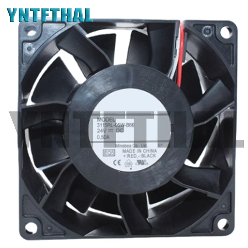 

New 3115RL-05W-B66 DC24V 0.50A 2 PIN Cooling Fan