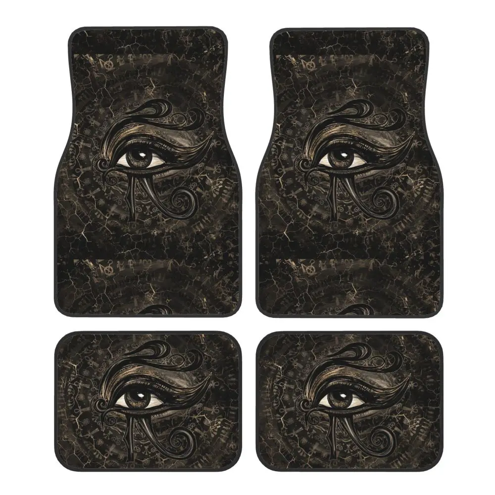 Evil Eye Car Floor Mat 4PCS Universal Model Anti Fouling and Water Absorbing Car Floor Mat Carpet Anti Slip  car accessories