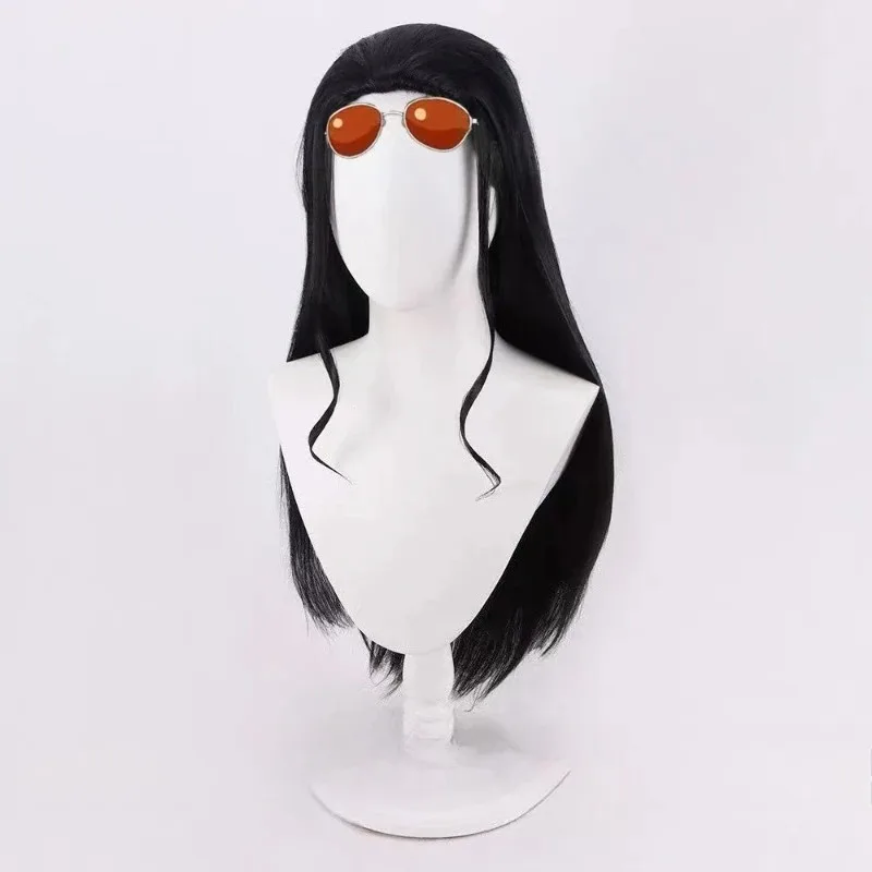 

25COSOnepiece Robin Косплей Парик Синтетический Длинный Прямой Парик Аниме Coser Нико Робин Милая Девушка Термостойкое Волокно Парик Хэллоуин