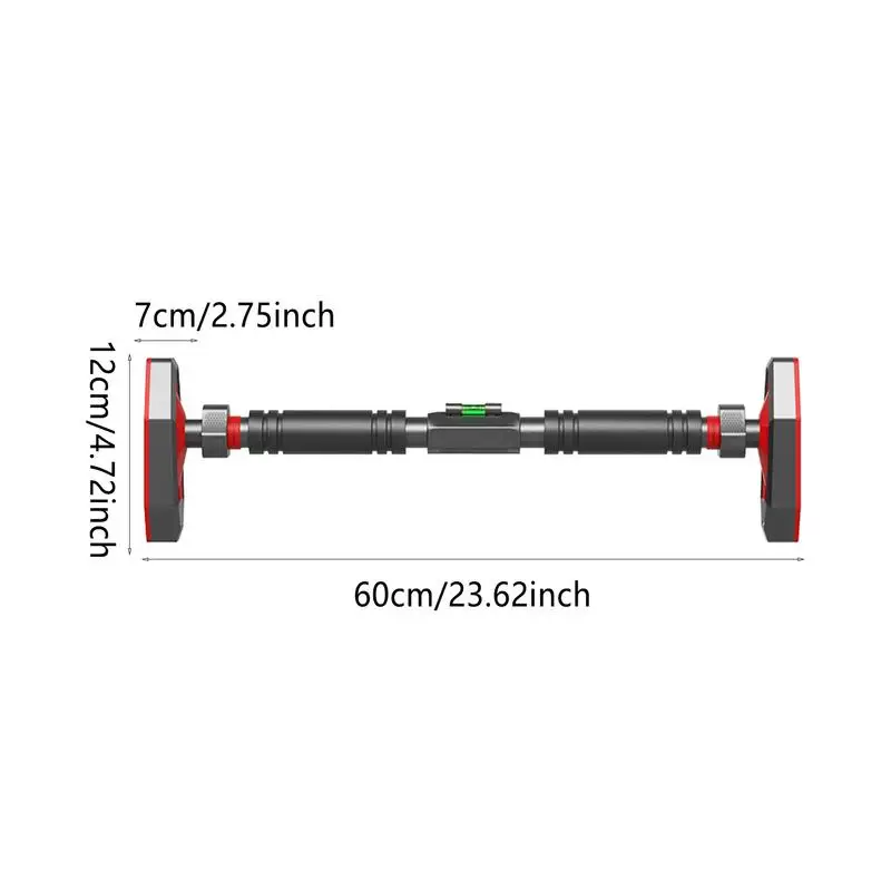 Door Pull Up Bar Non-Slip Telescopic Chin Up Bar Exercise Sit Up Bar Doorway Horizontal Bar Anti-Reversing Pullup Bars