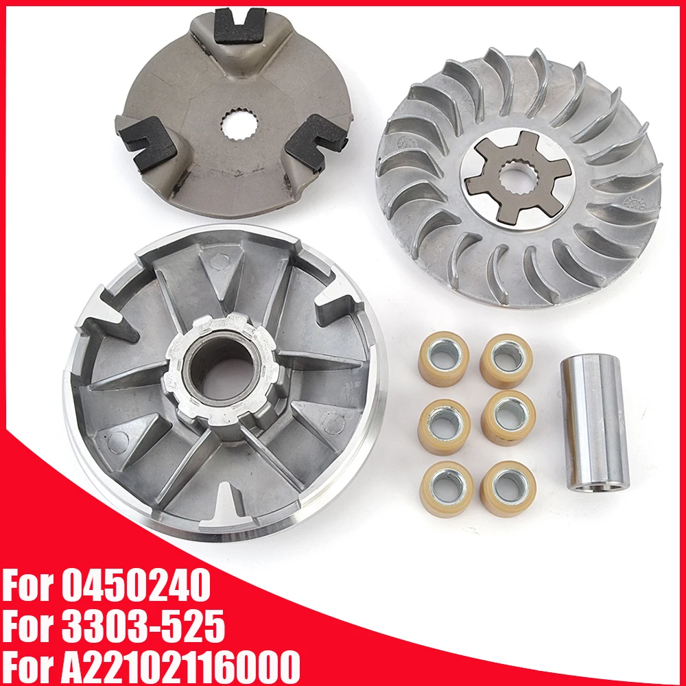 Clutch Variator For Aeon Minikolt Cobra Revo Triton Baja GOES Malaguti Grizzly Explorer Protector Bullet E-Ton Draco Tornado 50